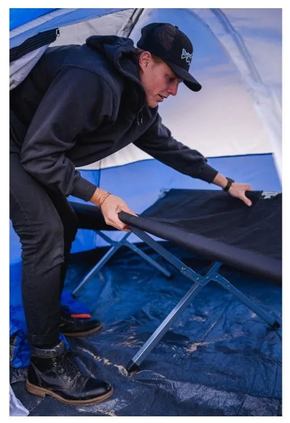 BASE CAMP FOLDING COT - 80 X 3